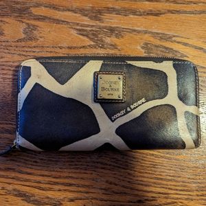 Dooney and Bourke Giraffe Print Wallet
